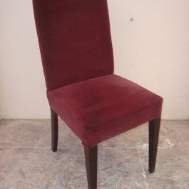 Dining Chair, Burgundy